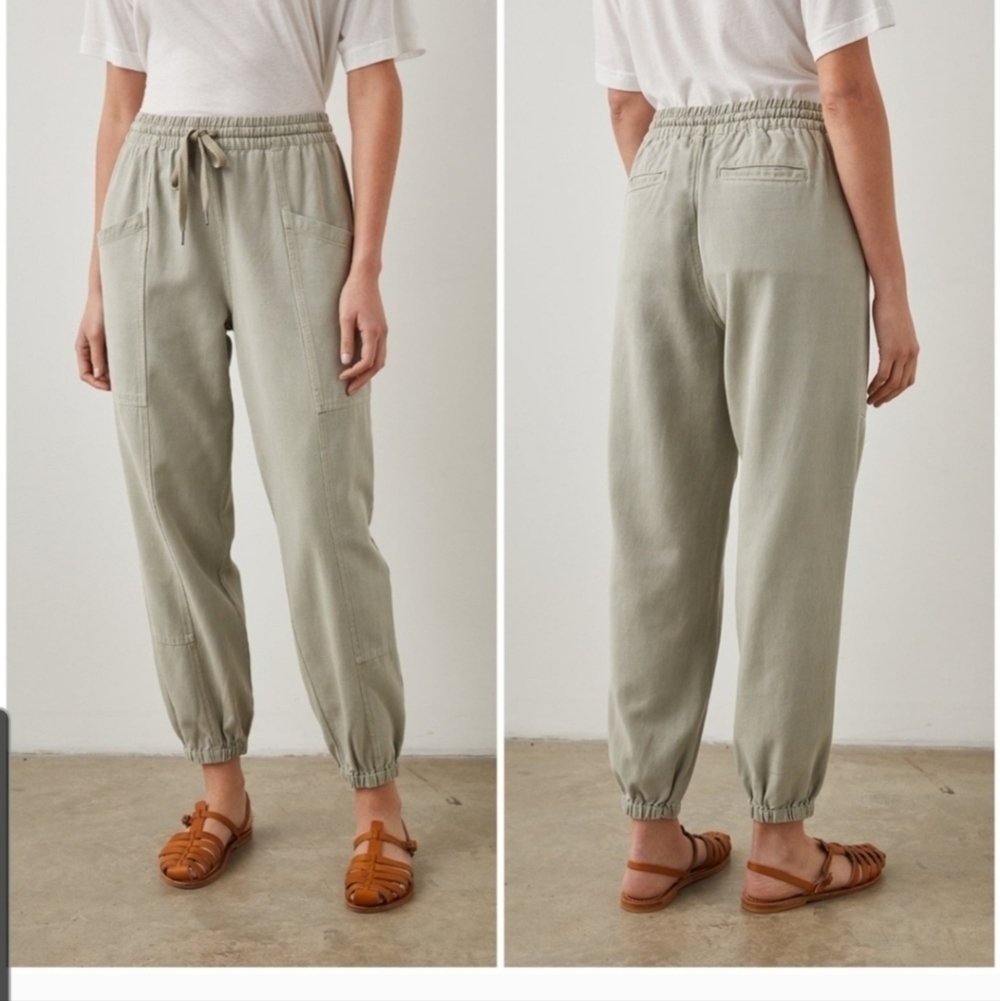 Rails Haven Pants,‎ Women’s Xtra Small, Sage Green Joggers, Quiet Luxury $268